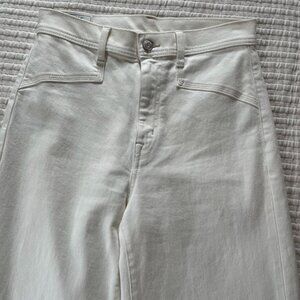 GAP - Wide Leg Sky High White Flared Jeans - 27S